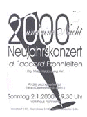 Neujahrskonzert 2000
